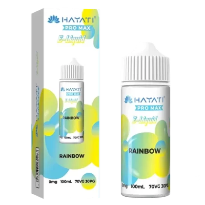 RAINBOW BY HAYATI PRO MAX E LIQUID 100ML 70VG