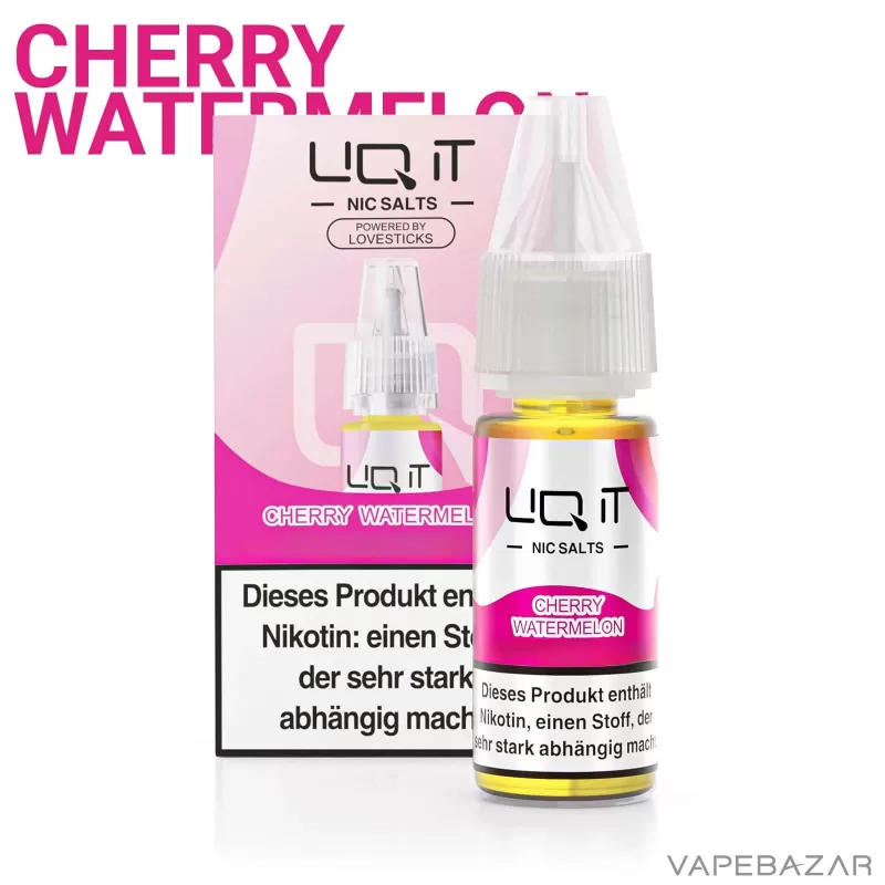 Lovesticks LIQ IT Liquid – Cherry Watermelon - 6mg/ml, 12mg/ml; Kirsche, Wassermelone - Image 2