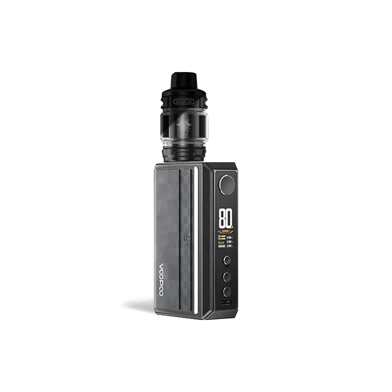Voopoo Drag 5 Starter Kit - Black, Gradient Blue (8B020F) - Image 2