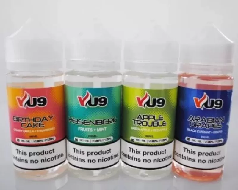 HESENBERG IN VU9 PREMIUM E-JUICE 80/20 VG/PG BIG CHASING CLOUD +2 NIQ SHOT FREE