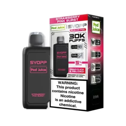 Strawberry Pink Burst – Pod Juice x Oxbar SVOPP 30K