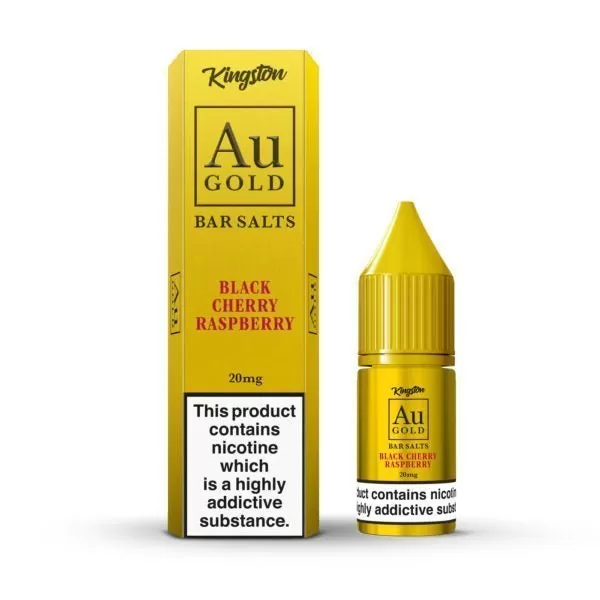Kingston Au Gold Bar Salts 10ml E-liquids - Miami Peach Pineapple / 10mg - Image 3