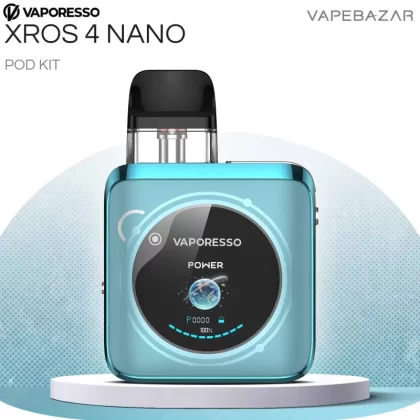 Vaporesso XROS 4 NANO – Aquamarine - Pod Kit; 1350 mAh (AB2101)