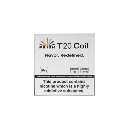 Prism T20 Replacement Coils by Innokin (5 Pack) - 1.5 Ohm