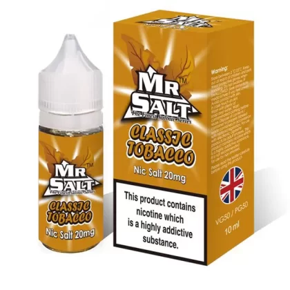 Mr Salt Classic Tobacco Nic Salt E-Liquid - 10mg