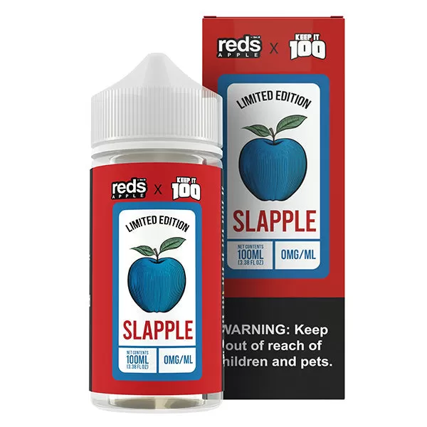 7 Daze Reds Apple x KEEP IT 100 – Slapple – 100ML E-Liquid