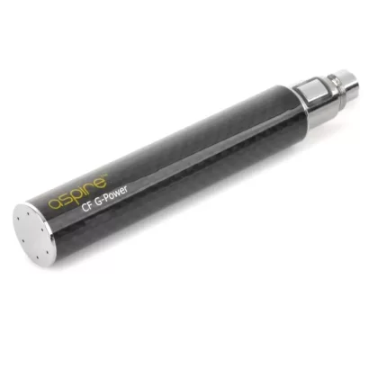 Aspire Black CF G-Power 650mAh Battery for K1 and eGo Tanks - Mangovape.Com