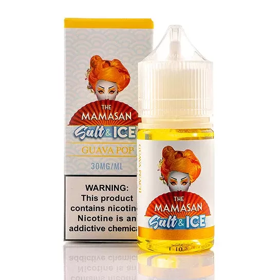 Guava Pop Ice Salt – The Mamasan E-Juice