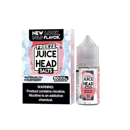 Juice Head – Watermelon Strawberry Freeze – Salt Nic – 30mL - Vape Product, Vape Product