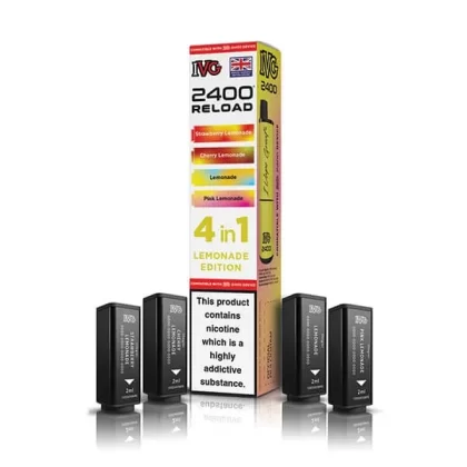 IVG 2400 Reload Pods - Apple Edition, Banana Edition; Vape Product