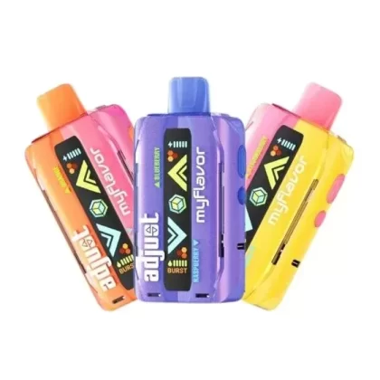 Adjust MyFlavor 40K Vape - Single Pack; Black Razz Baja Splash, Blue Razz Ice; Vape Product