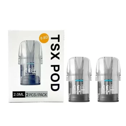 Aspire TSX Replacement Pods - Resistance#0.8 Pods>1.0 Pods