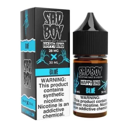 SadBoy Happy End Blue Synthetic Nicotine 30ml Salt E-Juice