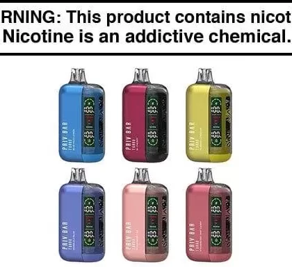 PRIV BAR TURBO DISPOSABLE VAPE – 15,000 PUFFS - Vapejuice