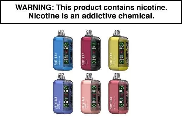 PRIV BAR TURBO DISPOSABLE VAPE – 15,000 PUFFS - Vapejuice