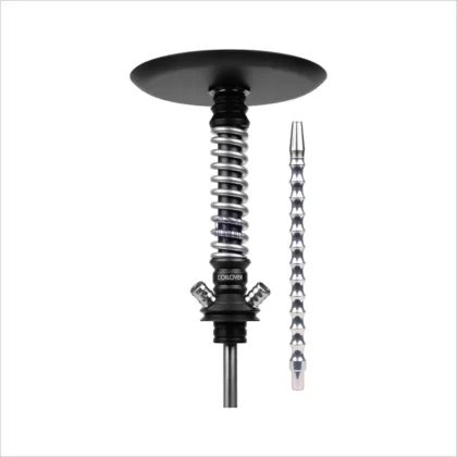 Shisha Mamay Customs Coilover Mini Black Chrome - Mamay Customs / Uszczelka / Dyfuzor / Talerzyk / Ustnik / Aluminium / Zielony