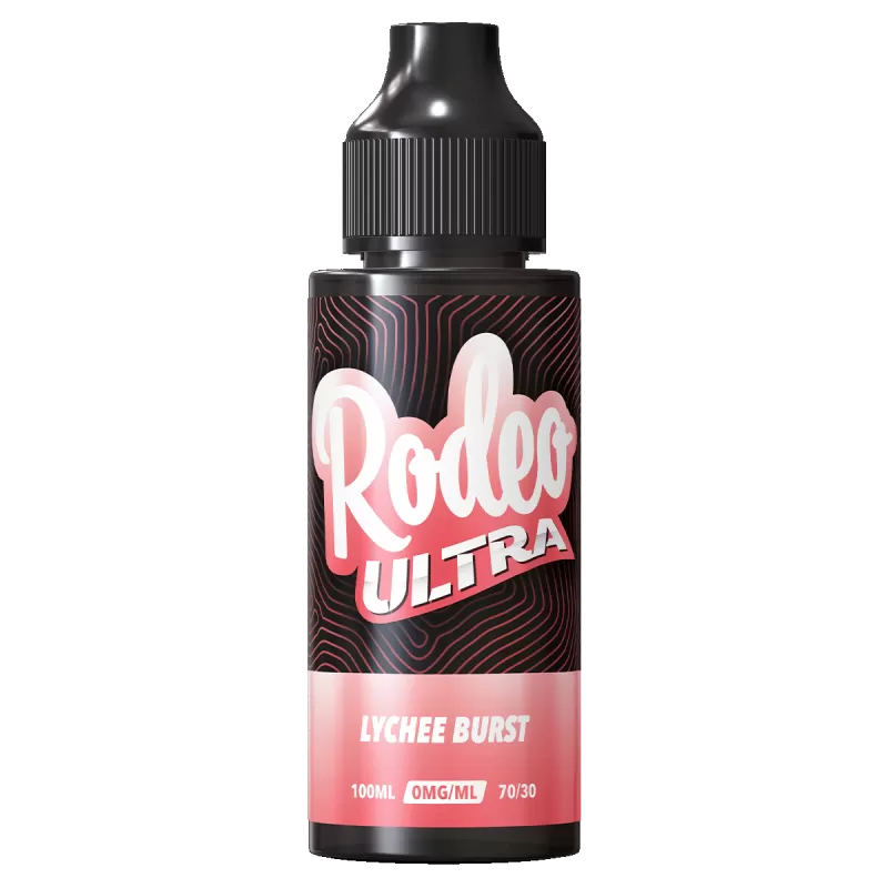 Lychee Burst by Rodeo Ultra 100ml - NIC SHOTS (FREE)