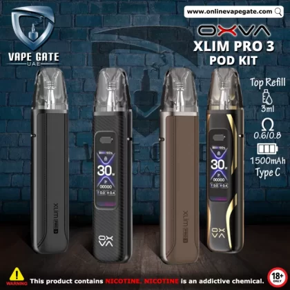 OXVA XLIM Pro 3 Kit - Black Carbon - Onlinevapegate