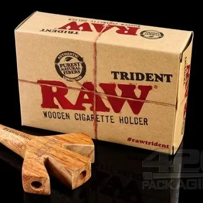 Raw Trident Triple Barrel Cone Holder