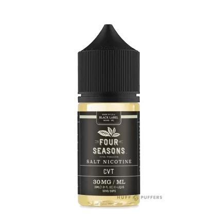 Four Seasons Black Label Salt – CVT 30mL - Ecigdepot