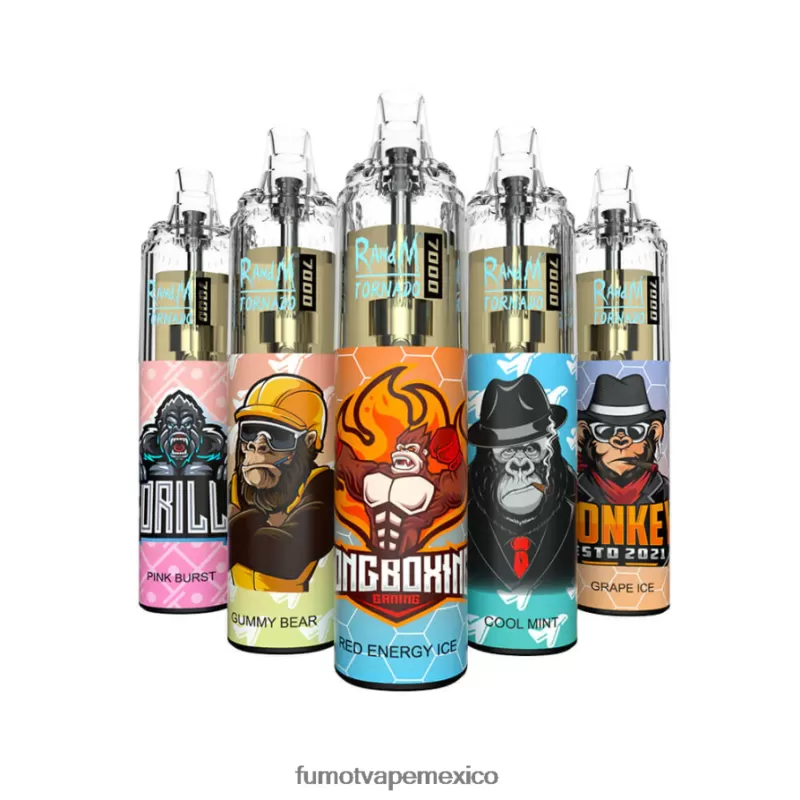 Fumot Tornado Pluma vaporizador desechable 0% 7000 – 14 ml (1 pieza) limonada de bayas H0XPTX500 Fumot Vape Flavors - Fumotvapemexico