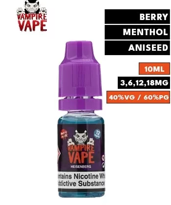 Heisenberg eLiquid by Vampire Vape
