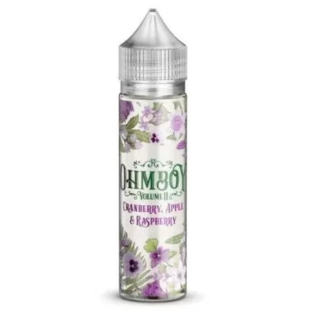 Cranberry, Apple and Raspberry Shortfill by Ohm Boy Volume 2