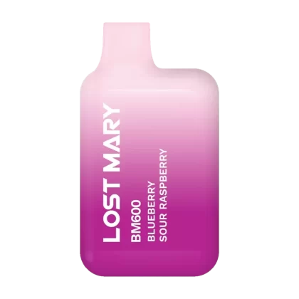 Lost Mary Blueberry Sour Raspberry BM600 Vape – Tangy & Sweet Vaping Delight
