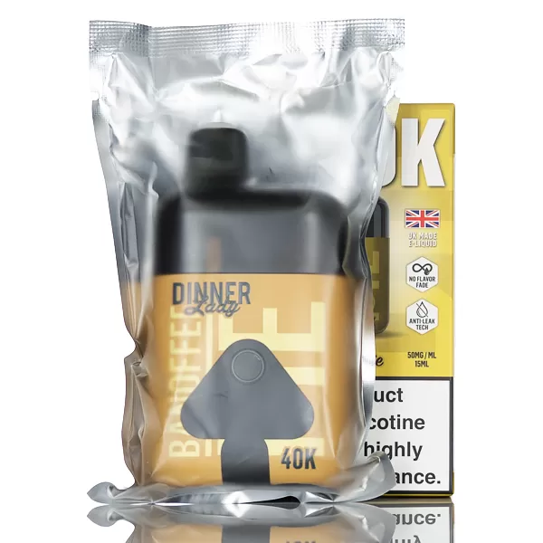 Dinner Lady Desserts 40K Puffs Disposable - Caramel Sticky Pudding - Image 2