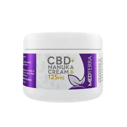 Medterra – CBD Topical – Manuka Cream – 125mg
