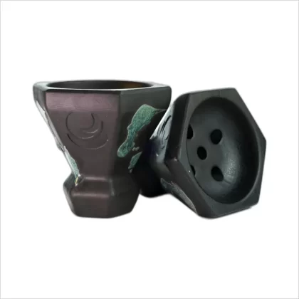 Cybuch Moon Grand Black Green - Moon / Klasyczne (turkisze) / Zielony