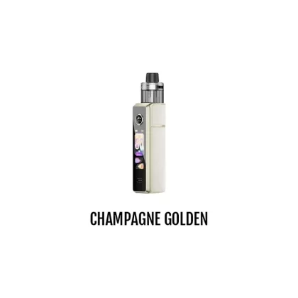 VOOPOO DRAG X3 POD KIT [CRC] - Color#CHAMPAGNE GOLDEN>GLOW PINK>GRAY METAL>MOSS GREEN>SPRAY BLACK