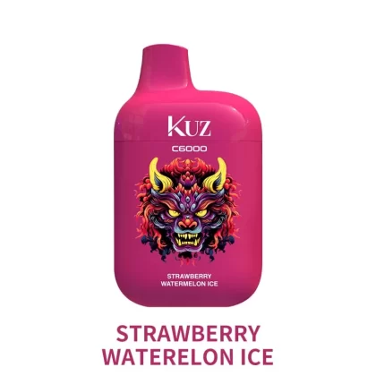 Kuz C6000 Puffs – Strawberry Waterelon Ice - Vape Store