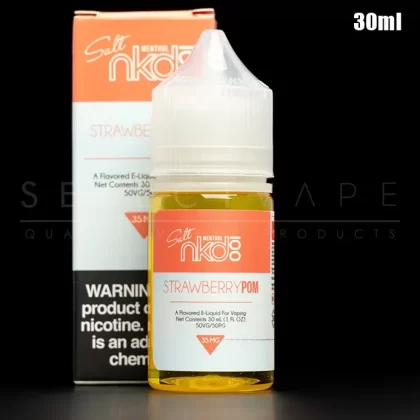 Naked NKD 100 Menthol – Strawberry Pom Nic Salt 30ml