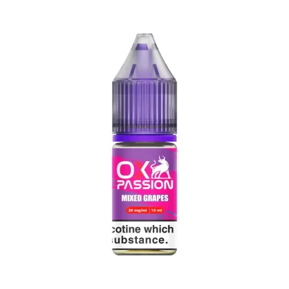 Oxva Ox Passion Mixed Grapes Nic Salt - 20mg - Vape Product (D7CDED)