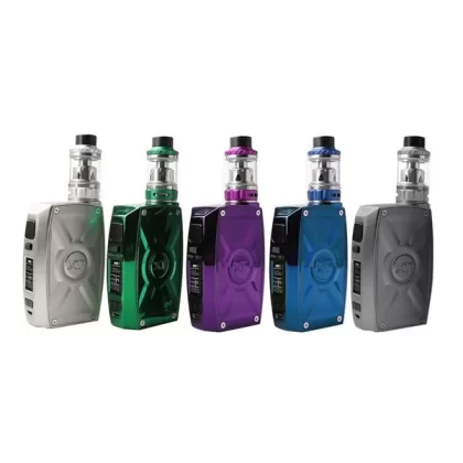 Teslacigs XT 220W TC Kit With Tallica Mini Tank (4ML) - Stainless