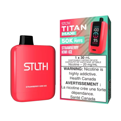 STLTH TITAN MAX - Strawberry Kiwi Ice - 20 mg/mL (wholeseller) (SK) - Excise FED