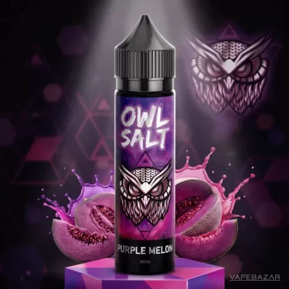 OWL Salt Longfill Purple Melon Aroma 10ml in 60ml - 0 mg/ml / 10 ml / 60 ml