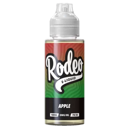 Rodeo Apple Short Fill - 100ml - NIC SHOTS (FREE)
