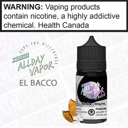 El Bacco All Day Vapor