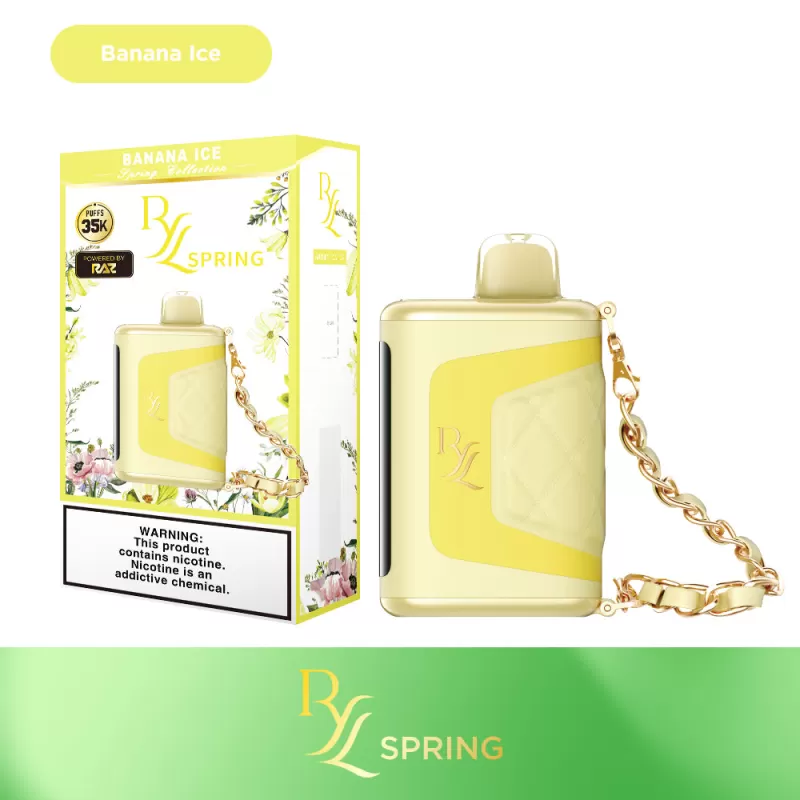 RYL Classic 35K Puff "Spring Edition" Powered By RAZ Disposable Device - 35000 Puff - Blue Raz Bliss (Spring Collection) - Image 2