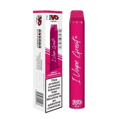 IVG Max Berry Lemonade Ice Disposable Vape 3000Puff