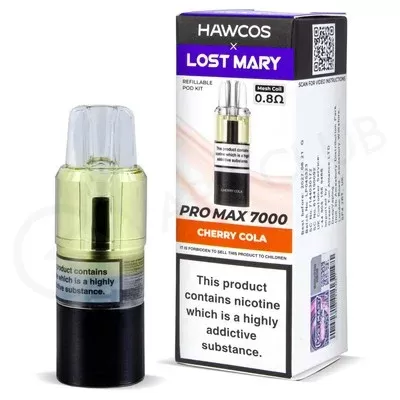 Cherry Cola Hawcos x Lost Mary Pro Max 7000 Refill Pack