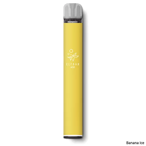 Elfbar 600 Prefilled Pod Kit - Banana Ice, Blueberry