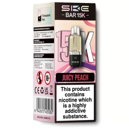 Juicy Peach by SKE Bar 15K - 20 mg/ml
