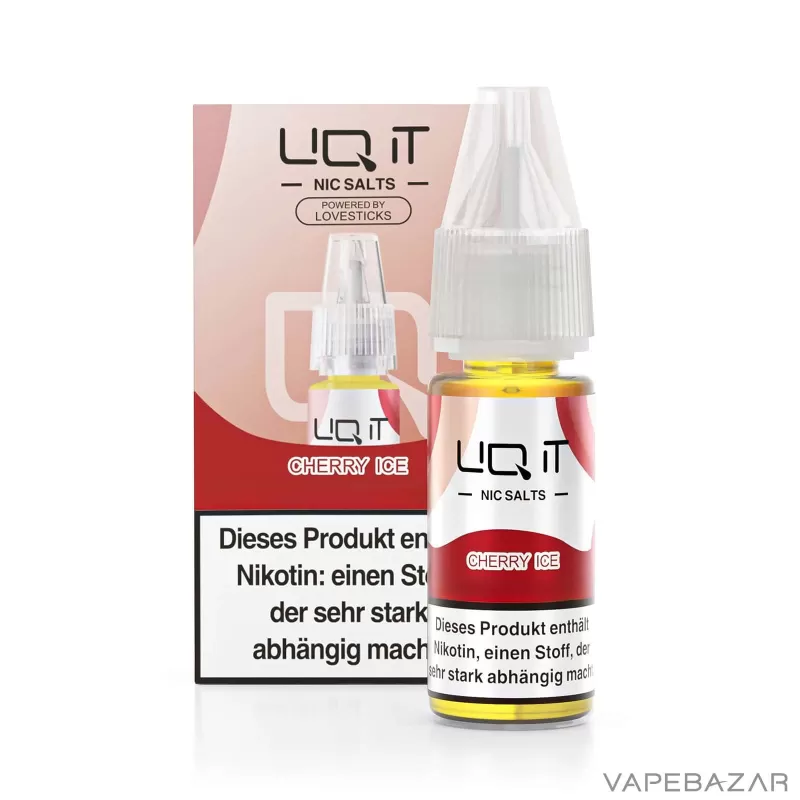 Lovesticks LIQ IT Liquid – Cherry Ice - 6mg/ml, 12mg/ml; Kirsche - Image 3