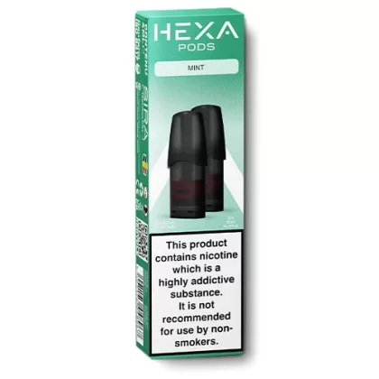 Mint One/Move Pods by Hexa - 10 mg/ml, 18 mg/ml