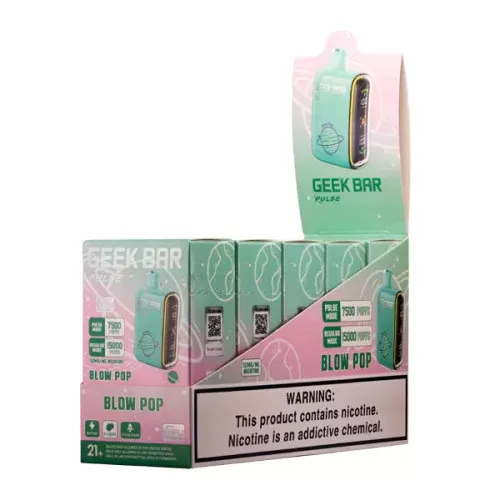 Bulk Geek Bar Pulse, Disposable Vapes (5-Pack, All Flavors) – Wholesale