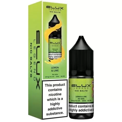 ELUX Lemon & Lime Nic Salt E Liquid – Legend Series (10ml)