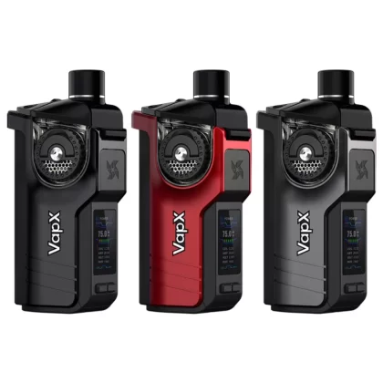 VapX Geyser Pod Kit 100W - Volcano Red / Without Battery-Southeast Asia Edition